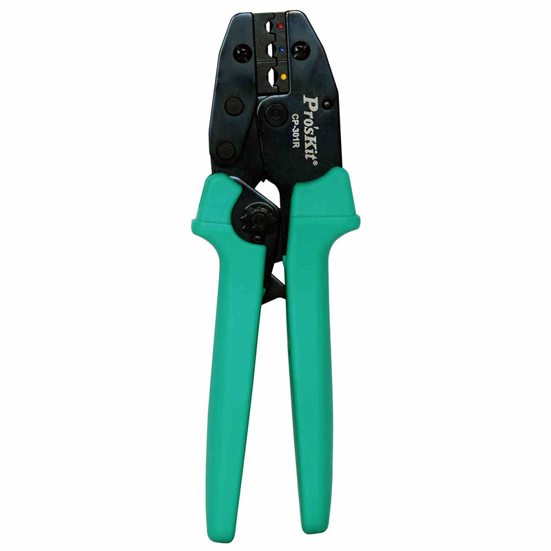 台湾宝工进口CP-301R Y.O绝缘端子棘轮压接钳 端子钳压线钳压着钳