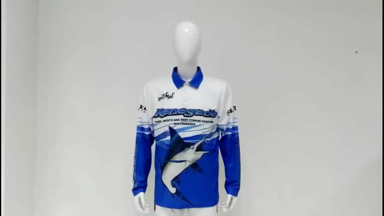 Wholesale Professional Anti Uv Custom Sublimation 4xl Fishing Shirts