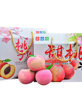 蜜桃青州5/10斤装批发礼品盒