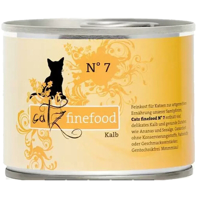 6罐德国Catz凯姿猫罐头鲜肉主食无谷成幼猫全猫罐湿粮生骨肉200g