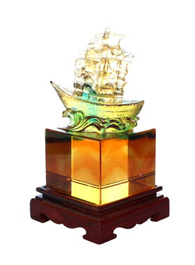 琉璃馈赠退伍送领导纪念品定制