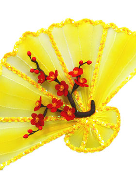 【雨儿姐姐】丝网花材料包diy手工丝网花扇子梅花套餐梅兰竹菊套