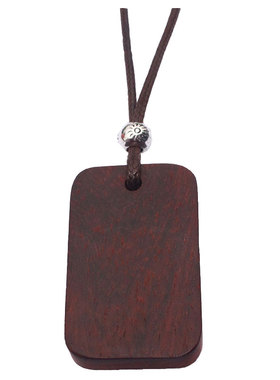 吊坠项链创意紫檀复古情侣