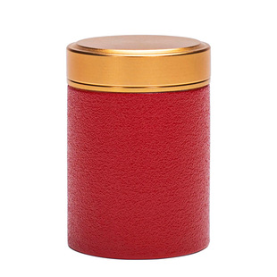 不单典雅悦心便携迷你茶叶罐陶瓷储茶罐旅行密封小罐茶包装茶盒