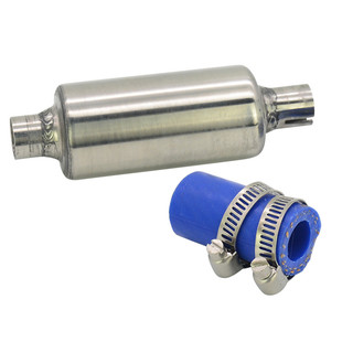 若凡BAJA汽油遥控车船用外接消音器消声器排气管静音管适合KM HPI