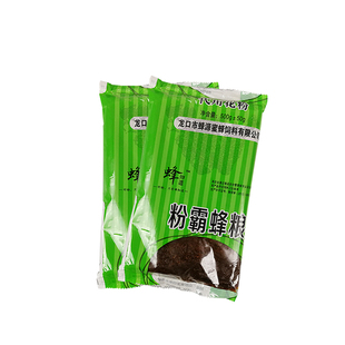 蜂花粉蜜蜂饲料代用花粉粉霸蜂粮龙口膏状粉之源蜂粮每袋1斤