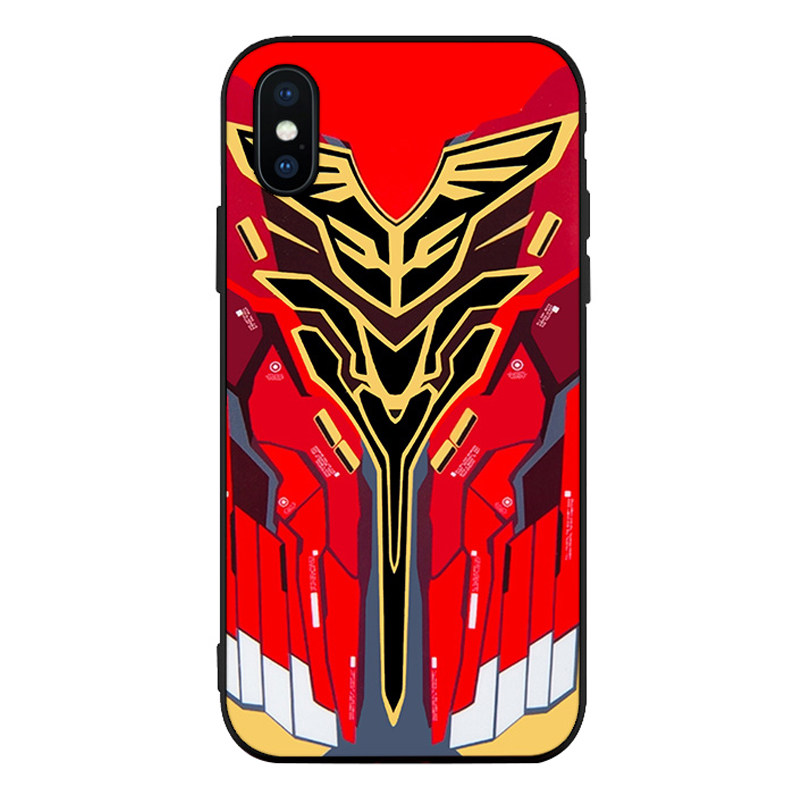 高达00Q新安洲手机壳适用iPhone8/7plus苹果6s/6Plus敢达11 XSMAX