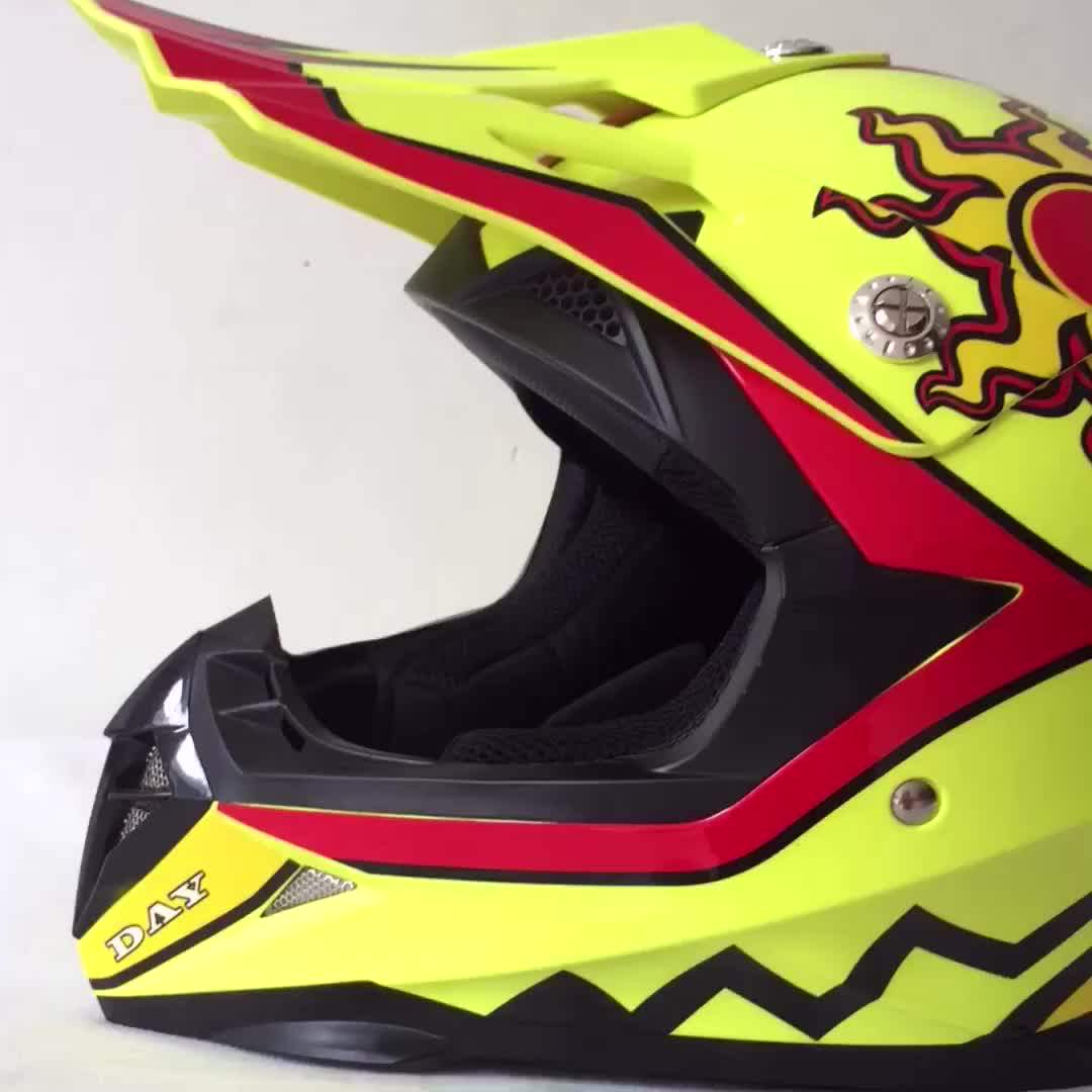 Helmet Dot Approved Atv Motocross Helmet For Kids Casco Moto Helmet