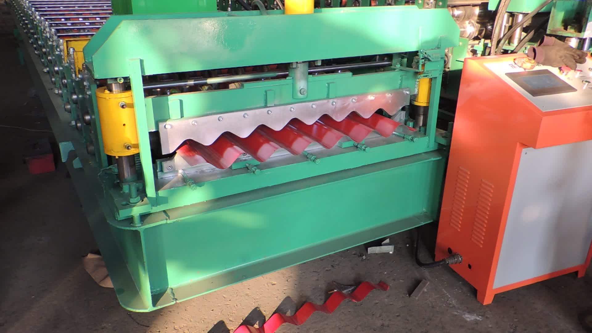 New Model Corrugated Metal Roofing Wall Tile Sheet Panel Rolling Making Machine Buy Corrugated