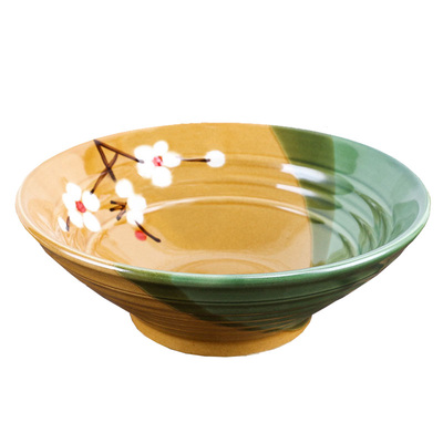 面馆专用斗笠碗陶瓷面碗商用面馆