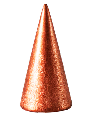 空间原木色金属制作戒指托摆件