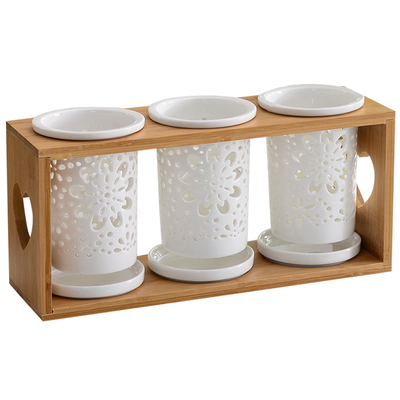 韩式镂空防霉沥水陶瓷筷子筒