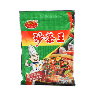 潮汕雄兴沙茶王454g沙茶酱沙茶粉炒粉炒面调料沙河粉配料调味火锅