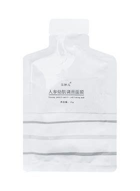 舒缓调理面膜品妙儿人参