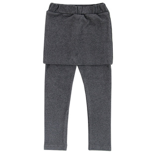 女童加绒裤子新款春秋装韩版童装打底裤假两件裙裤秋冬儿童铅笔裤