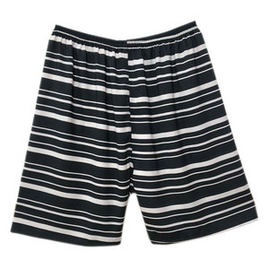 丝绸睡裤男家居短裤夏季蚕丝花薄款青年五分大裤衩宽松真丝短裤