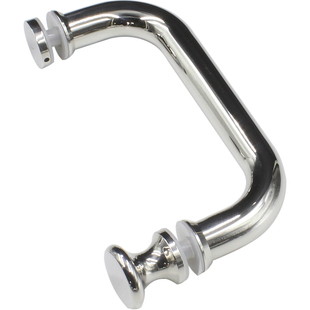 玻璃移门推拉门把手卫生门柜子浴室淋浴房拉手304不锈钢实心包邮