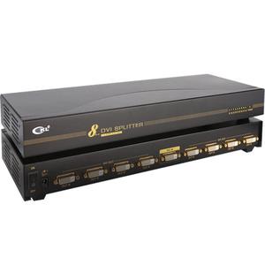 DVI分配器 1进8出高清分配器 1分8高清分屏器 视频共享器 DVI-98E