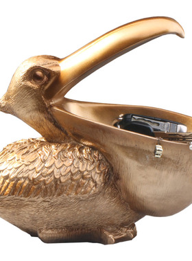 家居客厅玄关钥匙收纳动物小摆件