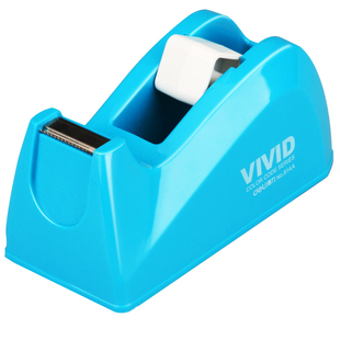 得力胶带座透明胶带切割器大号胶布机胶纸座小号胶带架胶条台文具