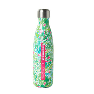 Swell保温杯保 联名款Lilly英伦风liberty 碎花大花星爸爸美人鱼