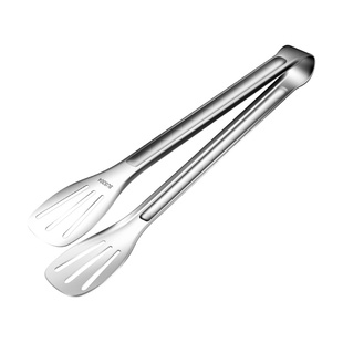 304不锈钢食品夹子煎牛排专用烤肉夹面包烧烤食物夹厨房家用防烫