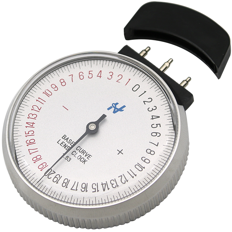 鸿镁宸新款单用机械弧度表镜片基弯测量仪弯度计眼镜检测工具包邮