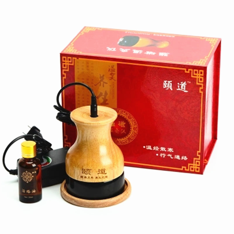 砭石温灸仪电热刮痧仪器艾灸罐 扶正能量养生聚通阳砭灸罐 汉灸仪