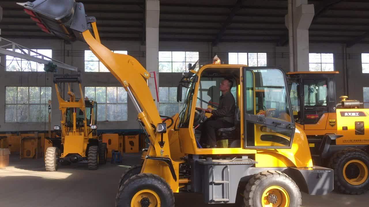 Hot Sale Heavy Equipment Chinese Shandong Wheel Loader Front End Loader