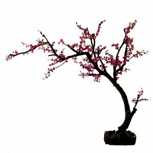 仿真树梅花假树大型绿植餐厅橱窗装饰许愿树婚庆落地造景道具树