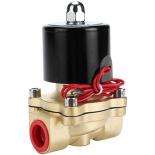 常闭电磁阀2W水阀ac220v气阀全铜24vdc12v2分3分4分6分1寸2寸控制