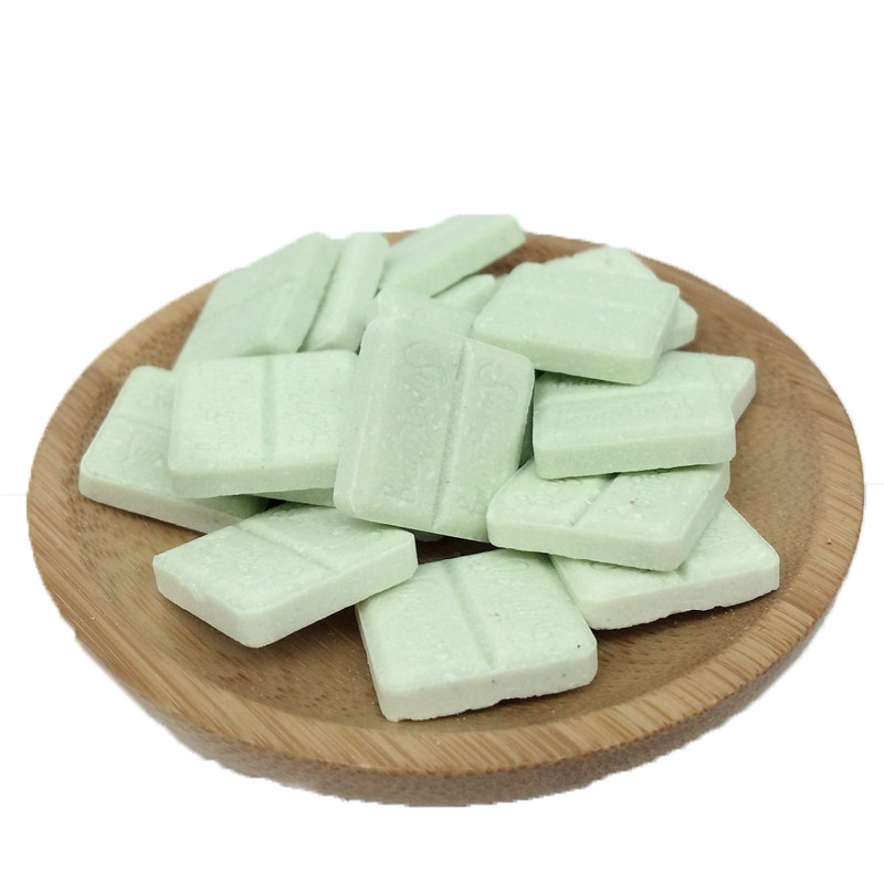 绿白抹茶牛奶片22g12包*1盒干吃片糖果零食小吃压片糖果