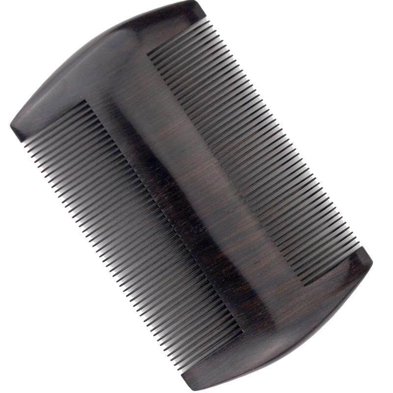 篦子梳黑檀木梳加密虱梳子双面超密齿梳头去头屑蓖子儿童刮头虱子