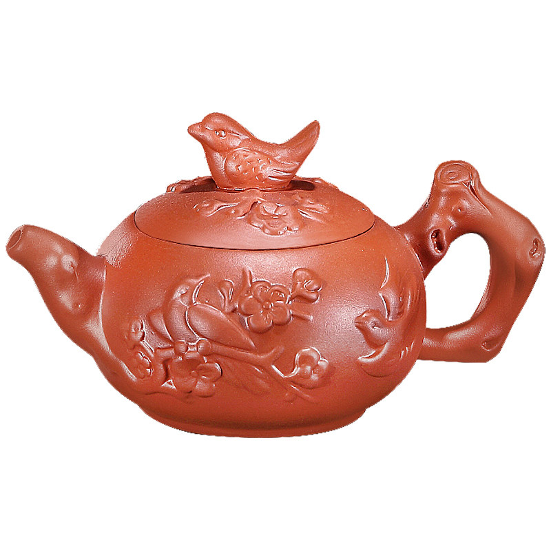 宜兴紫砂朱泥陶瓷茶具包邮