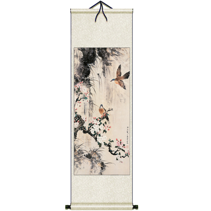 梨花成品家居装饰玄关仿古挂画