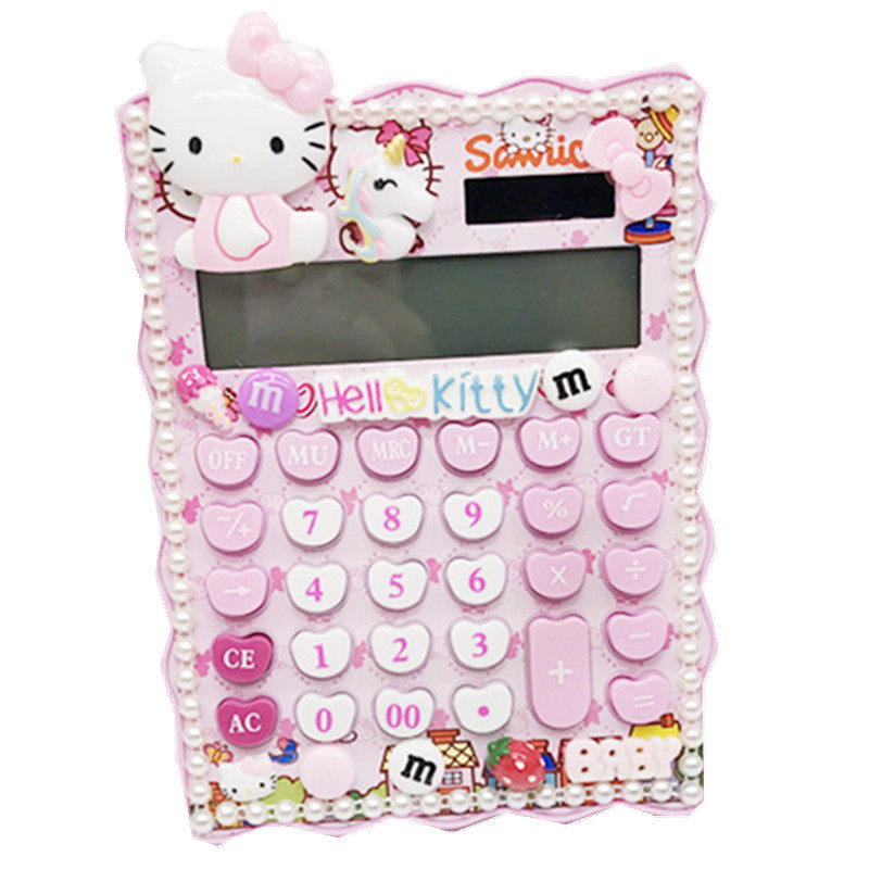 kitty猫可爱卡通迷你学生计算器