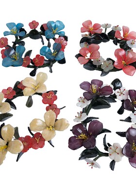 玉石工艺头饰电视墙高档礼品摆件