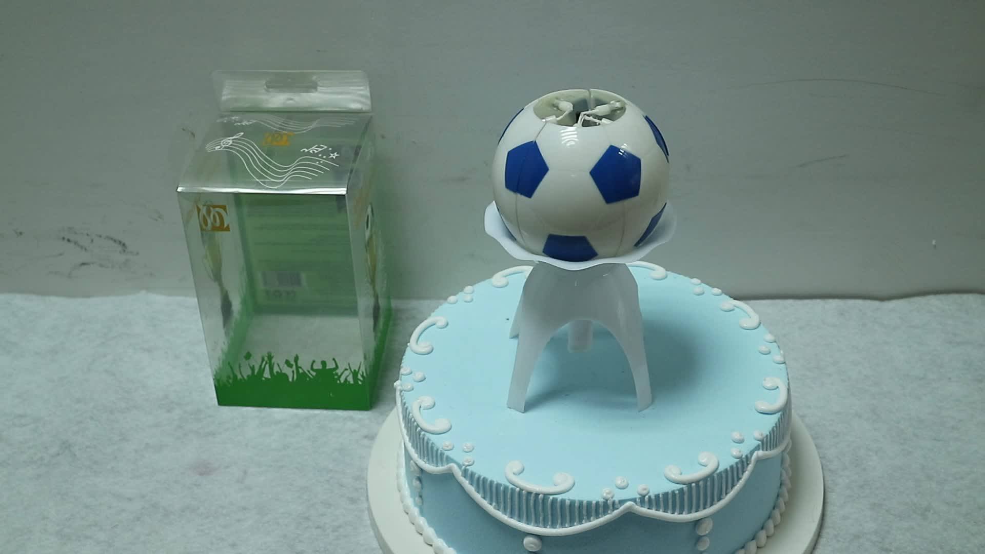 High Quality And Cheaper Price Soccer Football Shape Music Birthday