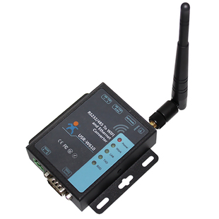 单网口wifi串口服务器有人物联网USR-W610 232/485转WIFI工业无线WIFI转以太网