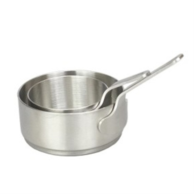 酒店西餐厅不锈钢黑椒蘸料碟日式