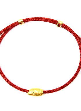 diy米老鼠转运珠沙金手饰品