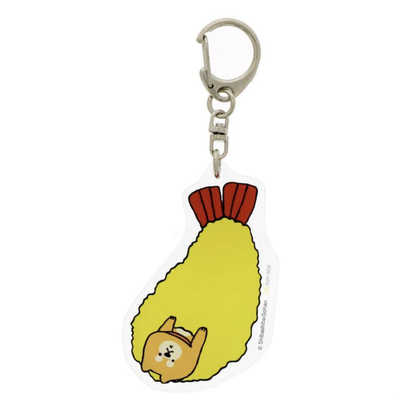 现货日本正版炸虾天妇罗钥匙扣