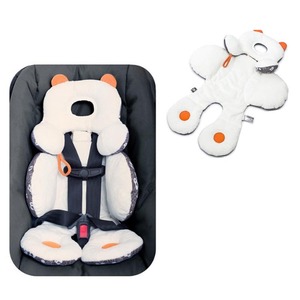 0-3岁宝宝手推车坐垫婴儿定型保护枕透气双面料汽车垫子婴童枕头