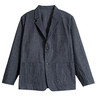 休闲外套老爸中年牛仔爷爷西装