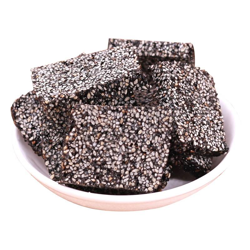 汪麻糍手工特产花生黑芝麻糖酥黑中式糕点/新中式糕点