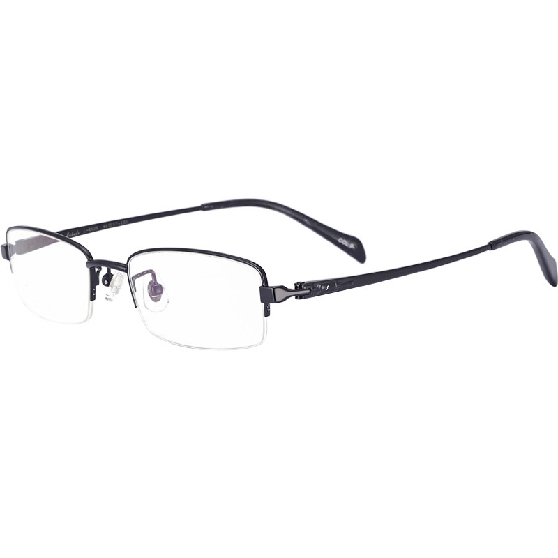 理查德纯钛近视眼镜半框 眼镜架男小脸 配眼镜近视男款小框眼镜框