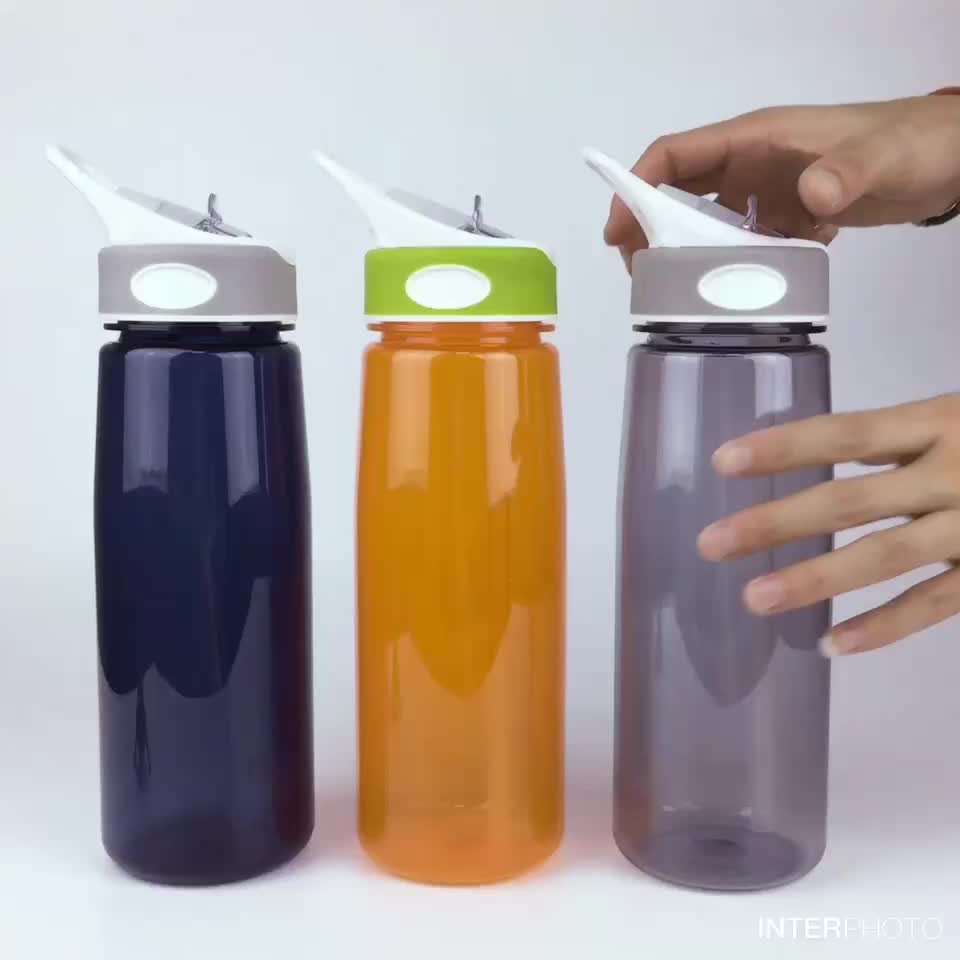 Customized Logo Bpa Free Plastic Water Bottle With Straw Buy Bpa Free