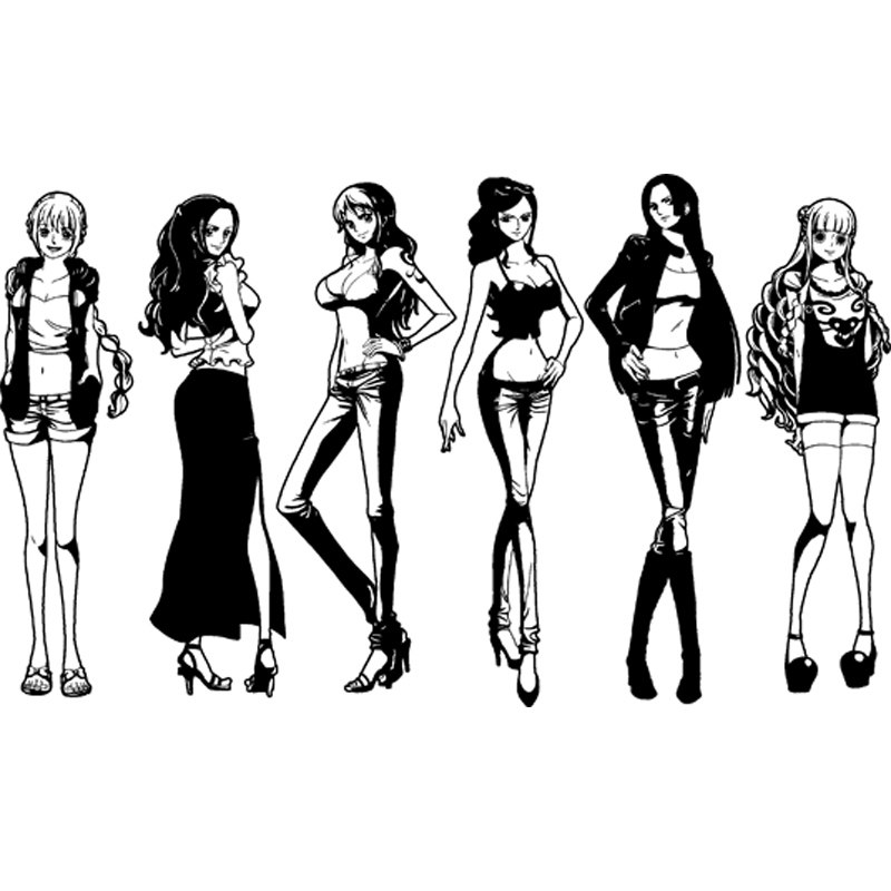海报背景墙超大美女装饰贴纸
