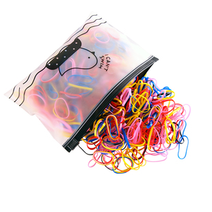 韩版儿童一次性橡皮筋 女童彩色发圈发绳宝宝婴儿扎头发头绳头饰