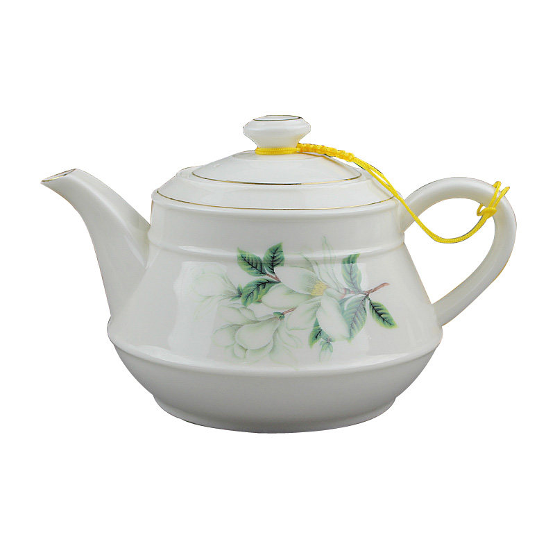 茶壶陶瓷茶具套装玻璃紫砂日式铁红花茶过滤网油早茶壶包邮600ML